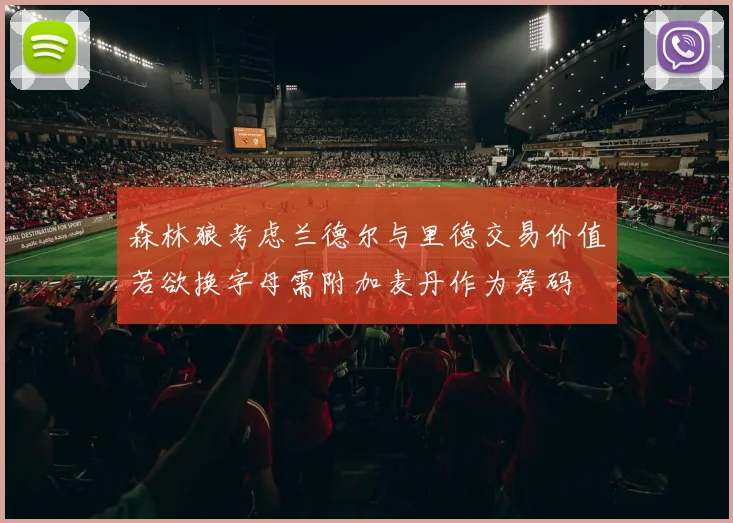 森林狼考虑兰德尔与里德交易价值若欲换字母需附加麦丹作为筹码